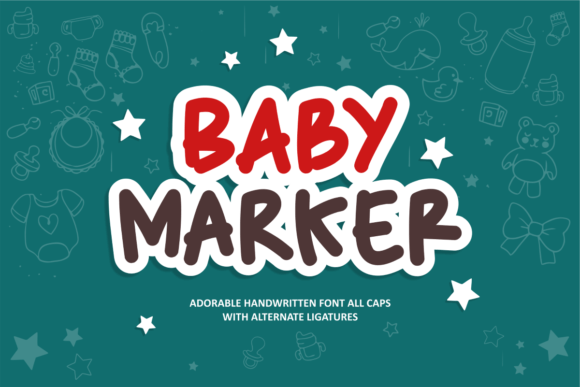 Baby Marker: A Quirky Handwritten Font for Web Designers