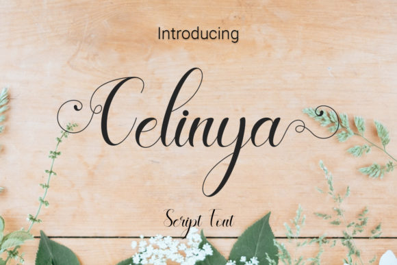 Celinya: The Handwritten Font for Marketing Communication