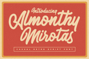 Exploring Almonthy Mirotas: The Premier Handwritten Font