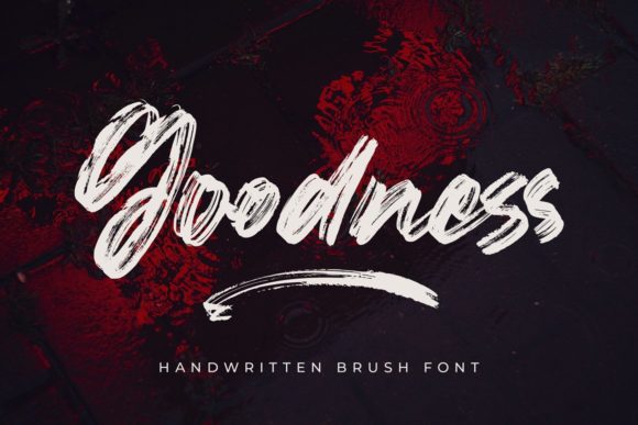 Goodness Font: A Bold and Quirky Typeface for Editorial Personality