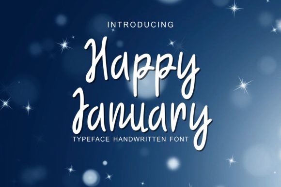 Happy January Font Review: Testing a Unique Handwritten Script