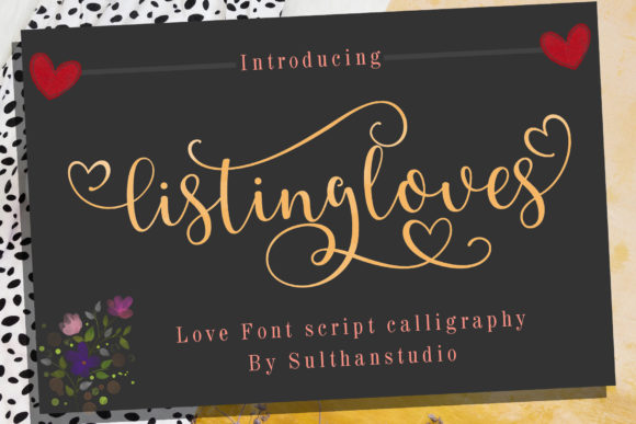 Listing Loves: A Charming Handwritten Font for Makers