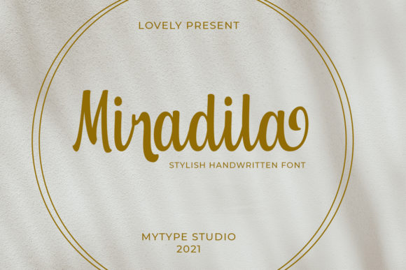 Miradila: The Bold Handwritten Font for Crafters and Creators