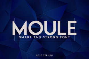 Moule Bold: A Sans Serif Font for Powerful Craft & Product Design