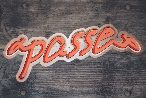 Passe: A Stylish Handwritten Font for Creative Projects