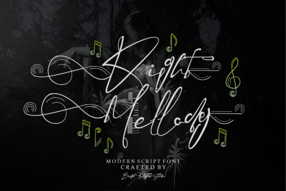 Right Mellody: A Delicate Script Font for Elegant Designs
