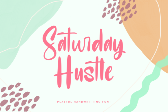 Saturday Hustle: A Playful Font for Editorial Personality