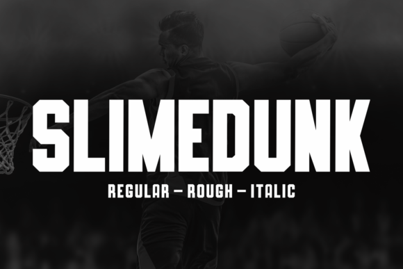 Slimedunk Font: A Bold Sans Serif for Your Creative Projects