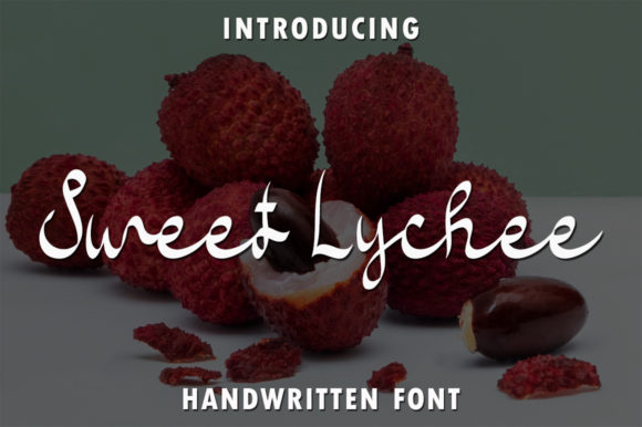 Sweet Lychee: A Modern Handwritten Font for Marketers