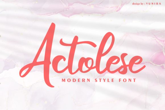 The Actolese Font: A Designer’s Secret for Elegant Campaign Graphics