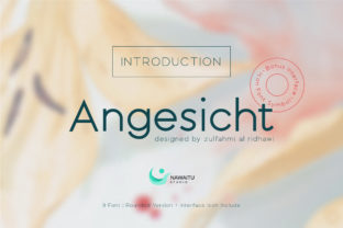 The Angesicht Font in Modern Web Design