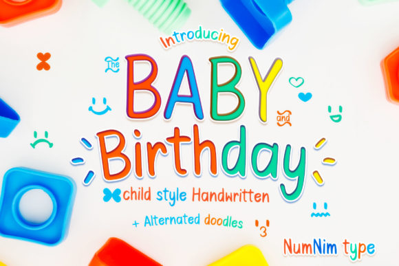 The Baby Birthday Font: Building a Warm & Welcoming Brand Personality