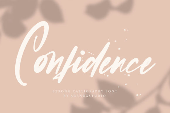 The Confidence Font: A Bold Handwritten Style for Building Trustworthy Brands
