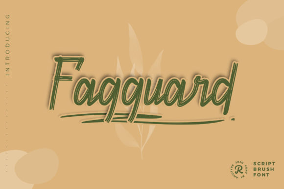 The Elegance of Fagguard: A Delicate Script Font Review