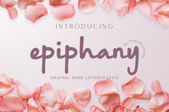 The Epiphany Font: A Crafters Guide to Delicate Handwritten Typography