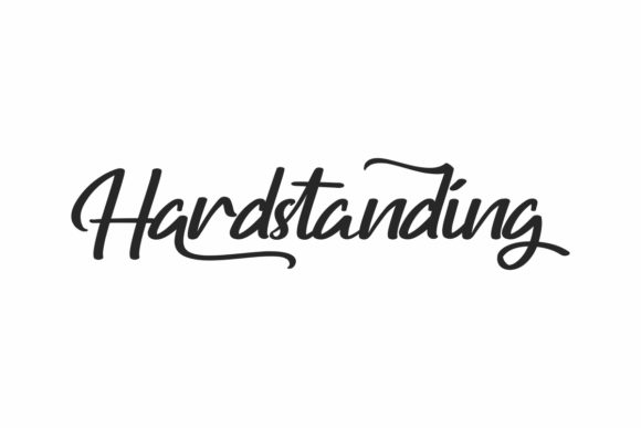 The Hardstanding Font for Authentic Branding Projects