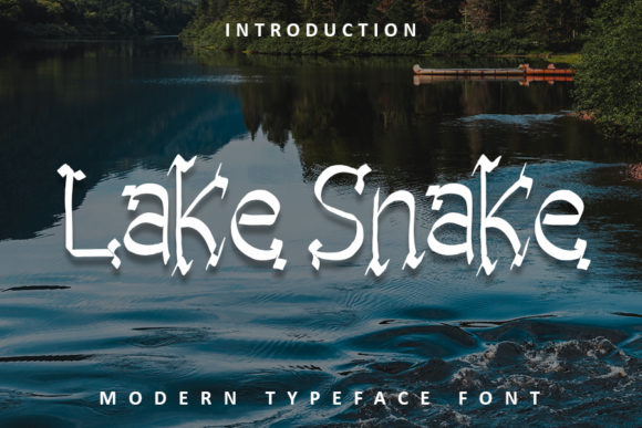 The Lake Snake Font: A Simple Blackletter Typeface for Consistent Branding
