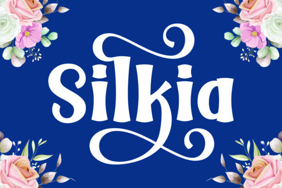 The Silkia Font: A Bold Script Typeface for Marketing & Branding