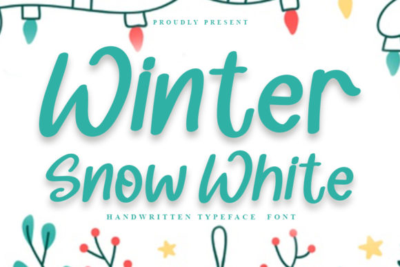 Winter Snow White: A Joyful Handwritten Font Review
